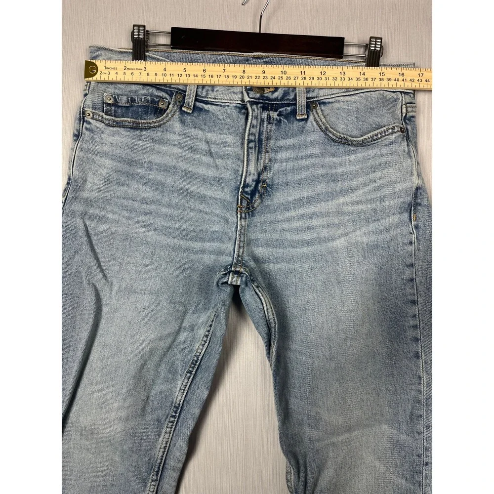 Banana Republic Jeans Mens 34 Light Wash Standard Jean‎ Slim Fit Denim Casual